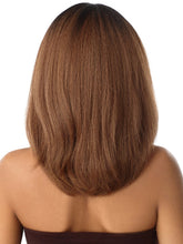 Load image into Gallery viewer, Brown Mix Color Curly Synthetic Wigs
