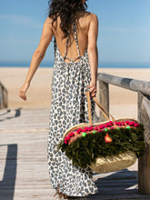 Load image into Gallery viewer, Leopard Print V-Neck Casual Dress
