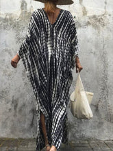 Load image into Gallery viewer, Exotic Style Tie-dye Loose Casual Dress
