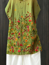 Load image into Gallery viewer, Flower Short Sleeve Casual Floral Shirts &amp; Tops
