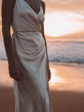 Load image into Gallery viewer, Deep V Sling Waist Evening Dress
