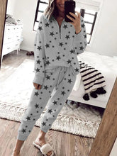 Load image into Gallery viewer, Romantic Starry Sky Casual Loose Knit Suit
