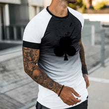 Load image into Gallery viewer, Men&#39;S Black And White Gradient Print Suit
