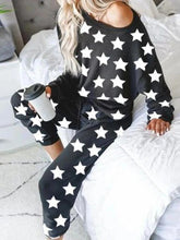 Load image into Gallery viewer, Simple Casual Loose Comfortable Soft Loungewear Top Shorts Suit
