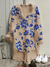 Load image into Gallery viewer, Casual Floral Shirts &amp; Tops 
