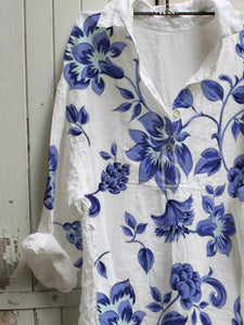 Casual Floral Shirts & Tops 