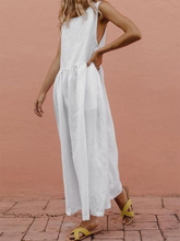 Load image into Gallery viewer, Solid Color Sleeveless Pocket Dress
