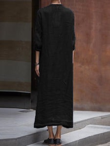 Fashion Casual Stand Collar Dress