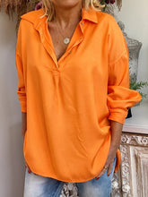 Load image into Gallery viewer, Solid Color Casual Loose Blouses
