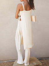 Load image into Gallery viewer, Casual Sling Sleeveless Solid Color Strap Two-Piece Suit
