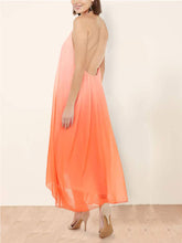 Load image into Gallery viewer, Sexy Elegant Gradient Color Party Holiday Dress
