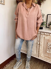 Load image into Gallery viewer, Solid Color Casual Loose Blouses
