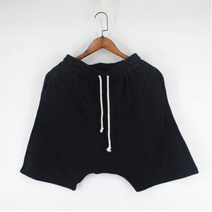 Men Loose Pants Hippop Shorts Summer