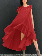 Load image into Gallery viewer, Simple Casual Loose Maxi Dress
