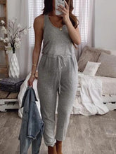 Load image into Gallery viewer, Women&#39;s Pregnant Women Lace Up Leisure Jumpsuit
