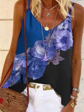 Load image into Gallery viewer, Bohemian Vintage Floral Suspender Top
