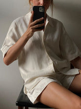 Load image into Gallery viewer, Casual Short Sleeve Women&#39;s Suit
