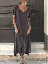 Load image into Gallery viewer, Fashion Casual Short Sleeve Dresses
