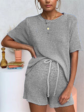 Load image into Gallery viewer, Casual Loose Loungewear Top Pant Knitted Suit
