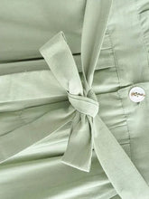 Load image into Gallery viewer, Button Belted Pockets Romper
