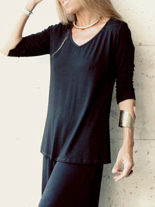Long-sleeved V-neck Slim Women's Suit