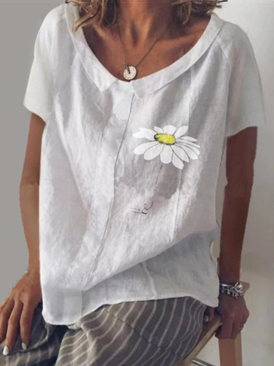 Loose Print Top
