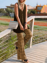 Load image into Gallery viewer, Casual Loose Sleeveless Polka Dot Two-piece Suit
