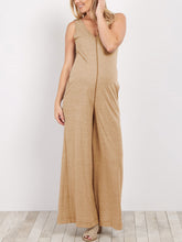 Load image into Gallery viewer, Maternity V-neck Vest Wide-leg Jumpsuit

