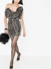Load image into Gallery viewer, Fashion Suspenders Slim Ladies Dress
