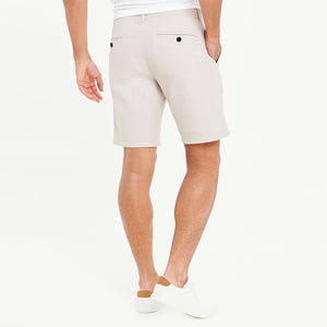 Solid Color Drawstring Casual Shorts