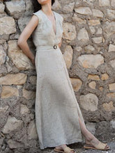 Load image into Gallery viewer, Casual Loose Sleeveless Striped Dress
