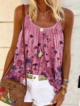 Load image into Gallery viewer, Bohemian Retro Romantic Idyllic Floral Camisole Top
