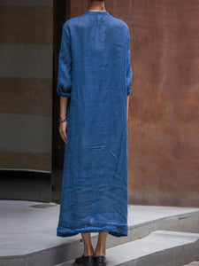 Fashion Casual Stand Collar Dress