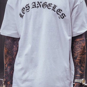 Men'S Retro Round Neck Print Short Sleeve T-Shirt