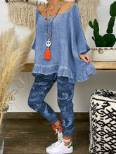 Load image into Gallery viewer, Open Tops Camouflage Pants Casual Suit
