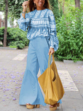 Load image into Gallery viewer, Fashion Retro Elegant Floral Top Pants Suit
