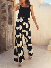 Load image into Gallery viewer, Simple Casual Loose Sling Top Polka Dot Pants Suit

