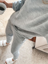 Load image into Gallery viewer, Casual Simple Loose Top Pants Knit Suit
