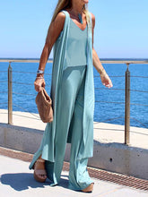 Load image into Gallery viewer, Simple Casual Solid Color Loose Wild Three-piece Suit
