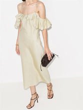 Load image into Gallery viewer, Fashion Sling Lace Slim Ladies Dress
