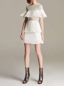 Sexy Fringed Hollow Party Dress
