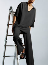 Load image into Gallery viewer, Fashion Casual Solid Color Lapel Two-piece Suit
