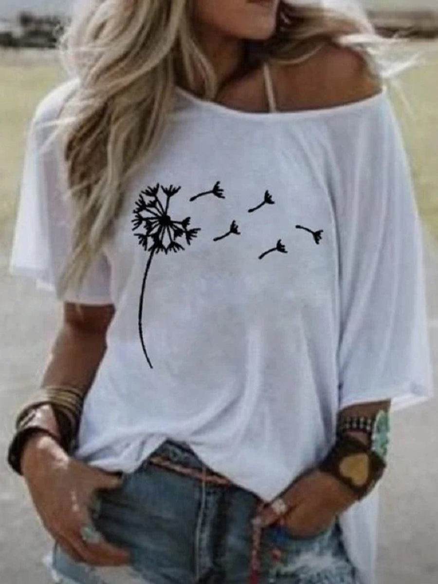 Printed Loose T-Shirt