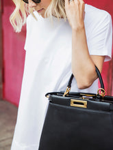 Load image into Gallery viewer, Solid Color Short Sleeve Dress
