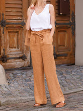 Load image into Gallery viewer, Casual Camisole Long-sleeved Top and Trousers Three-piece Suit
