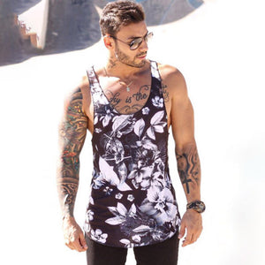 Men'S Casual Fashion Beach Fitness Vacation Vest