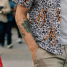 Load image into Gallery viewer, Men Street Style Leopard Printed Shirt
