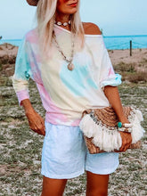 Load image into Gallery viewer, Tie-Dye Casual Shorts Suit
