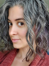 Load image into Gallery viewer, Gray-brown Melange Micro-curly Short Synthetic Wigs
