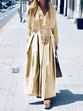 Load image into Gallery viewer, Elegant Fashion Loose Shirt Skirt Suit
